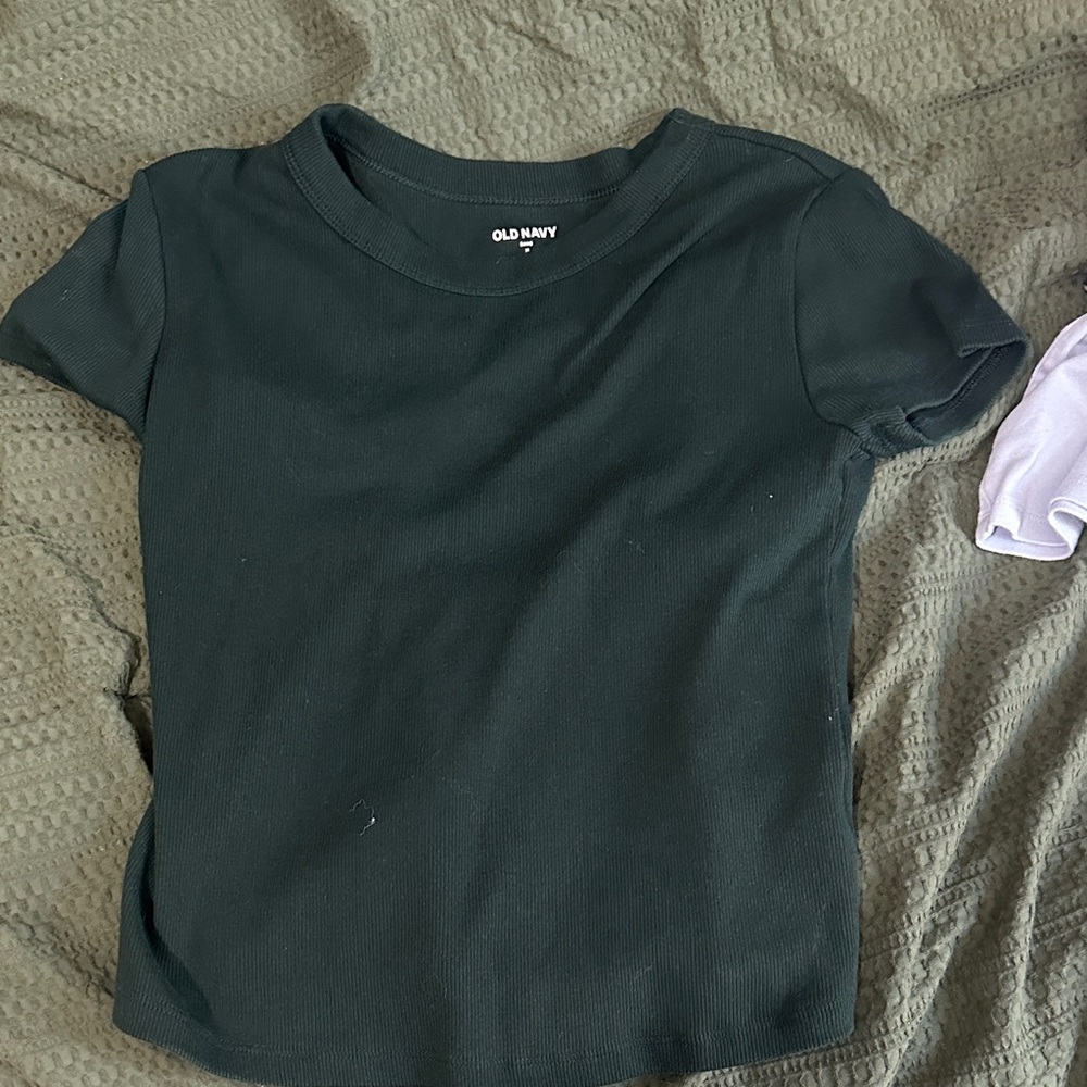 Old Navy Dark Green T-Shirt